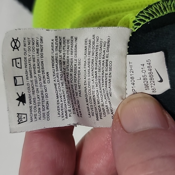 KD Nike Durant Therma-Fit Blue Black Volt Men's Shorts Dri Fit Size Large - Picture 10 of 10